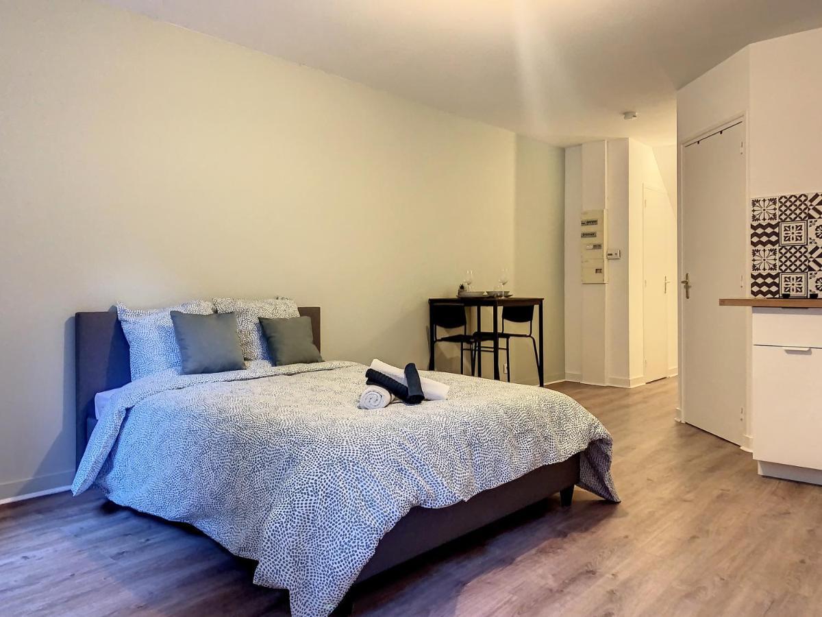 Apartament Gambetta - Studio - Terrasse - Proche Gare Morlaix Zewnętrze zdjęcie