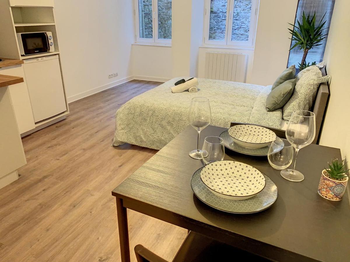 Apartament Gambetta - Studio - Terrasse - Proche Gare Morlaix Zewnętrze zdjęcie