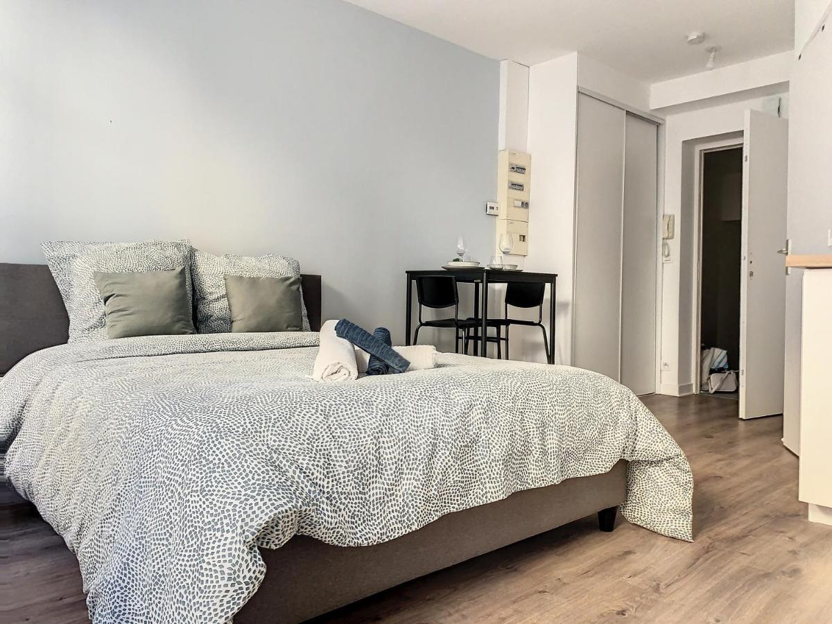 Apartament Gambetta - Studio - Terrasse - Proche Gare Morlaix Zewnętrze zdjęcie