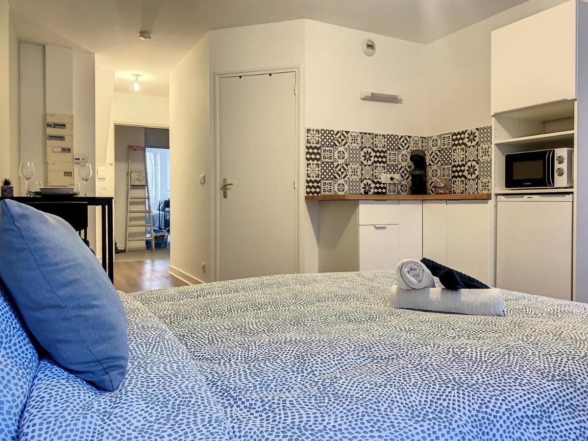Apartament Gambetta - Studio - Terrasse - Proche Gare Morlaix Zewnętrze zdjęcie
